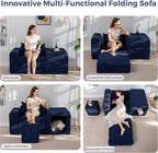 MAXYOYO Folding Sofa Couch, Convertible Floor Sofa - Image 3