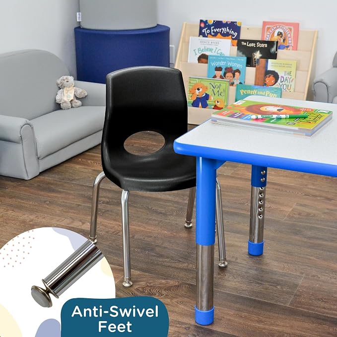 Children’s Factory MyPosture Plus 12" Chair, 2 Pack, Stackable Ergonomic - Image 5