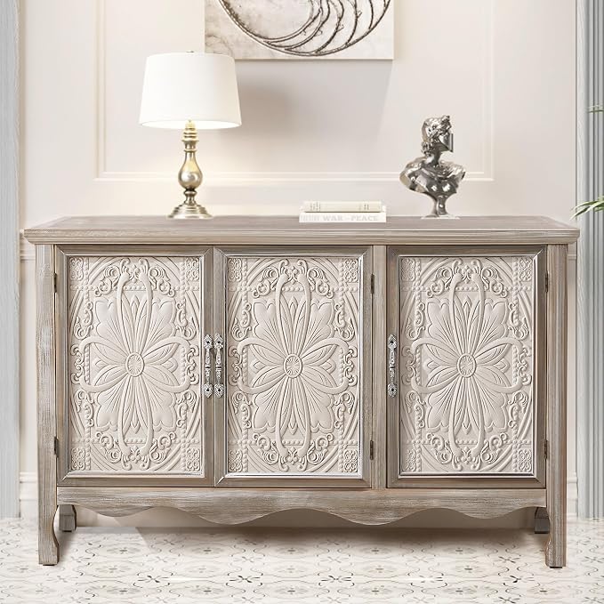RoyalCraft Farmhouse Sideboard Buffet Cabinet by Bringyoubetterlife