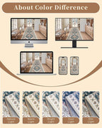 Madane Area Rug 3x5, Washable Vintage Entry Rugs - Image 9