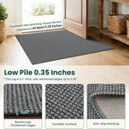 KOZYFLY 2x4 Entry Runner Rug, Small Washable Runners - Image 4