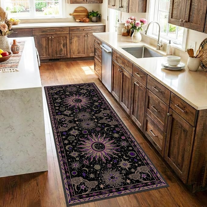 Vacuum-Friendly, 2x6 Washable Area Rug - Image 2