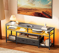 Huuger TV Stand for 55 60 Inch TV, Entertainment Center by Huuger