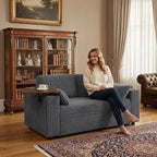 Auvsoce 65" 3-in-1 Pull-Out Convertible Sofa Bed - Image 5