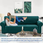 ZNSAYOTX 1 Piece Jacquard Chair Slipcovers - Image 2