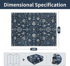 8x10 Boho Washable Area Rugs for Living Room, Dining Room, Nursery | Ultra Soft - Image 2