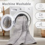 8x10 Washable Area Rugs for Living Room, Dining Room, Playroom - Image 4