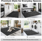 Super Absorbent Front Door Mat, 29.5" x 17", Non-Slip Washable Indoor Doormats - Image 7