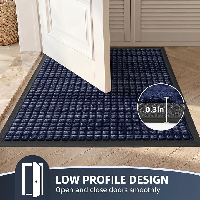 Front Door Mat Outside Entrance, Heavy Duty Waterproof Doormat | 31.5"x20" - Image 7