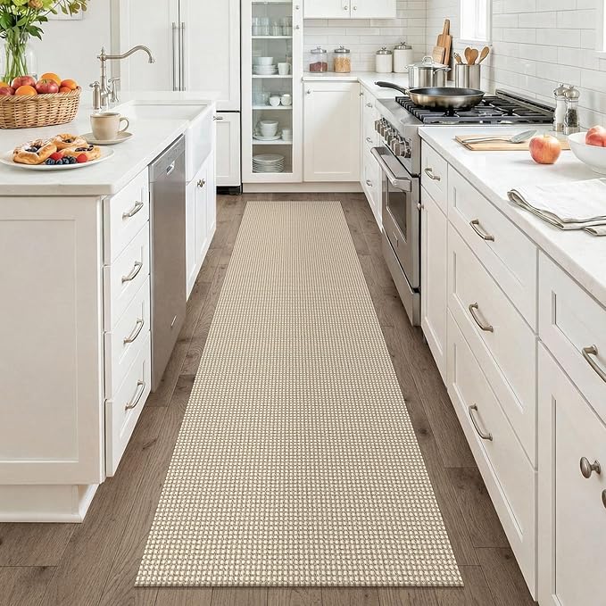 KOZYFLY Runners for Hallways 2x8 ft Washable Kitchen Runner Non Slip Rubber - Image 2