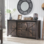 T4TREAM Farmhouse Sideboard Buffet Cabinet - Image 3