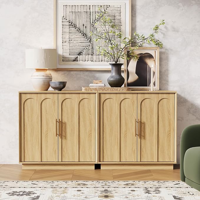 FORTUNETEC Sideboard Buffet Cabinet - Image 5