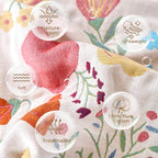 LUTBM Boho Throw Blanket for Bed Cotton Summer Blankets Twin Size for Bedroom - Image 7