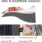 8Pcs Outdoor Cushion Covers, Elastic Patio Cushion Covers | Washable, - Image 4