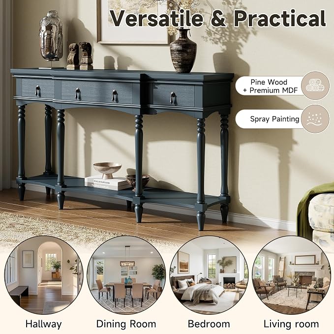 Traditional Retro Console Table - Image 4