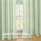 YoungsTex Linen Curtains 84 Inch Length - Image 5