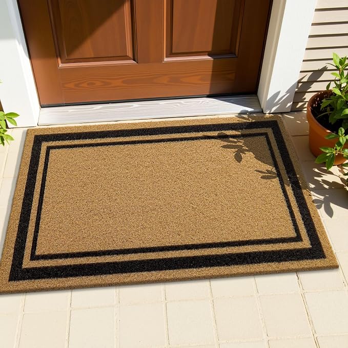 OLANLY Front Door Mat, Low Profile Doormat, Stain and Fade Resistant, - Image 4