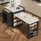 Modern Extendable Dining Table - Image 4
