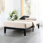 Mellow Naturalista Classic 12 Inch Solid Wood Platform Bed by MELLOW