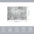 7x9 Washable Living Room Rug - Image 2