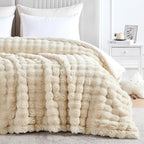 50x60 Inches Ultra-Soft Fuzzy Faux Fur Plush Throw Blanket - Image 6