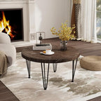 Fun Memories Round Coffee Table by FunMemories