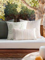 Crumbs Home Modern Farmhouse Fall Linen Indoor Outdoor Lumbar Pillow Cover Only - Image 3