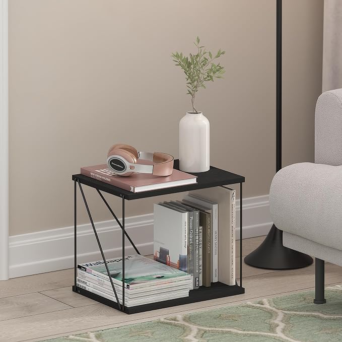 Furinno Industrial Multipurpose Side Table - Image 2