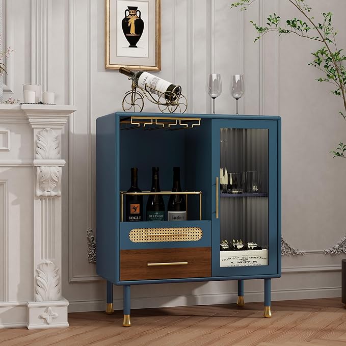 ARTPOWER Modern Coffee Bar Cabinet - Image 6