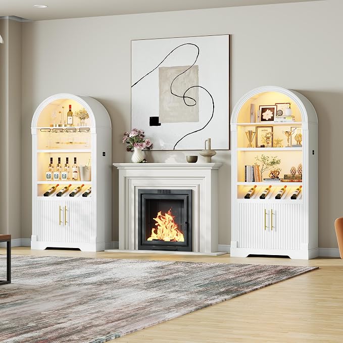 Vlsrka Arched Cabinet, Kitchen Pantry Cabinets - Image 9