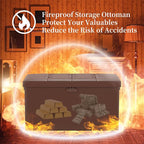 DocSafe Storage Ottoman Bench - Image 9