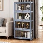 Magshion Display Cabinet, 4-Tier Curio Cabinet - Image 3