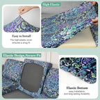 8Pcs Patio Cushion Covers Stretch Outdoor Furniture Protector Slipcovers | - Image 4
