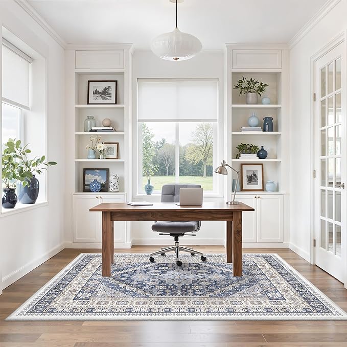 4x6 Area Rug for Entryway, Washable Kitchen Rug, Living Room, Dining Room - Image 9