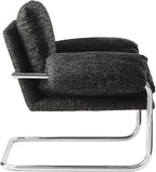 Modway Ansel Boucle Accent Chair in Charcoal - Image 6