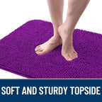 OLANLY Dog Door Mat for Muddy Paws 30x20, Super Absorbent Chenille Mud Mat | - Image 4