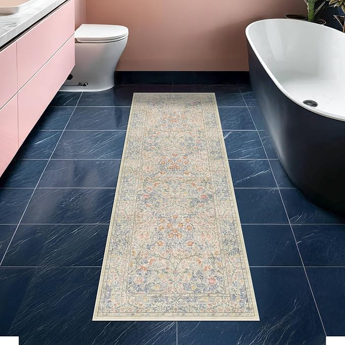 Washable Bathroom Runner Rug 2x6 - Image 3