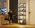 5-Tier Clear Display Cabinet by BRIGHTORIA