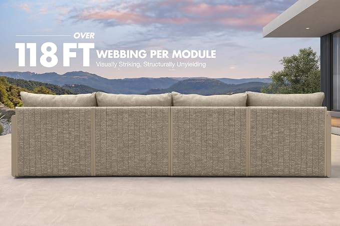 PURPLE LEAF 7 Pieces Patio Conversation Sets - Image 7