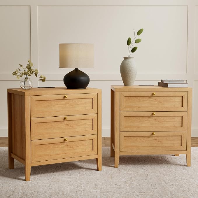 EYYTHUNG Large Nightstand Set of 2 - Image 8