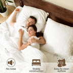 Acacia Frida King Size Bed Frame and Headboard, King Size Platform Bed Frame - Image 5