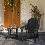 SERWALL Double Adirondack Side Table Rectangular End Table - Image 10