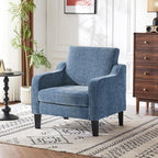 VINGLI Mid Century Modern Accent Chair Set of 2, Waiting Room - Image 7