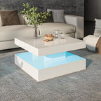 HedoAjim White LED Coffee Table - Image 8