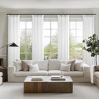 Topfinel 96 Inches Long Pinch Pleated Semi Sheer Curtains - Image 8