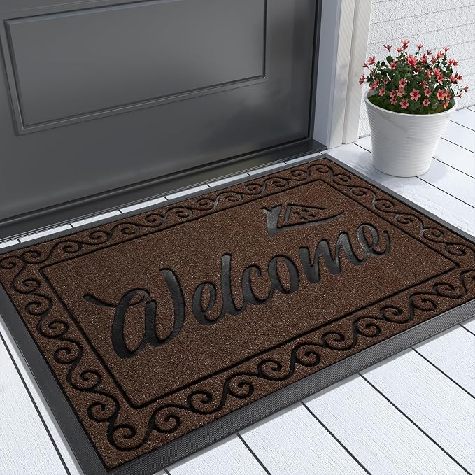 Yimobra Fall Door Mat Outdoor Indoor, Heavy Duty Windproof Welcome Mats - Image 8