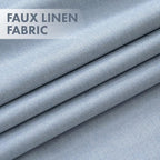 MIULEE 100% Blackout Linen Curtains - Image 3