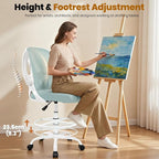 Primy Drafting Chair Tall Office Chair - Image 6