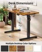 BIZUM Standing Desk Electric Adjustable Computer Desk-Stand up Desk Office - Image 3