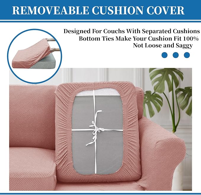 XINEAGE New 3 Pieces Couch Covers - Image 6